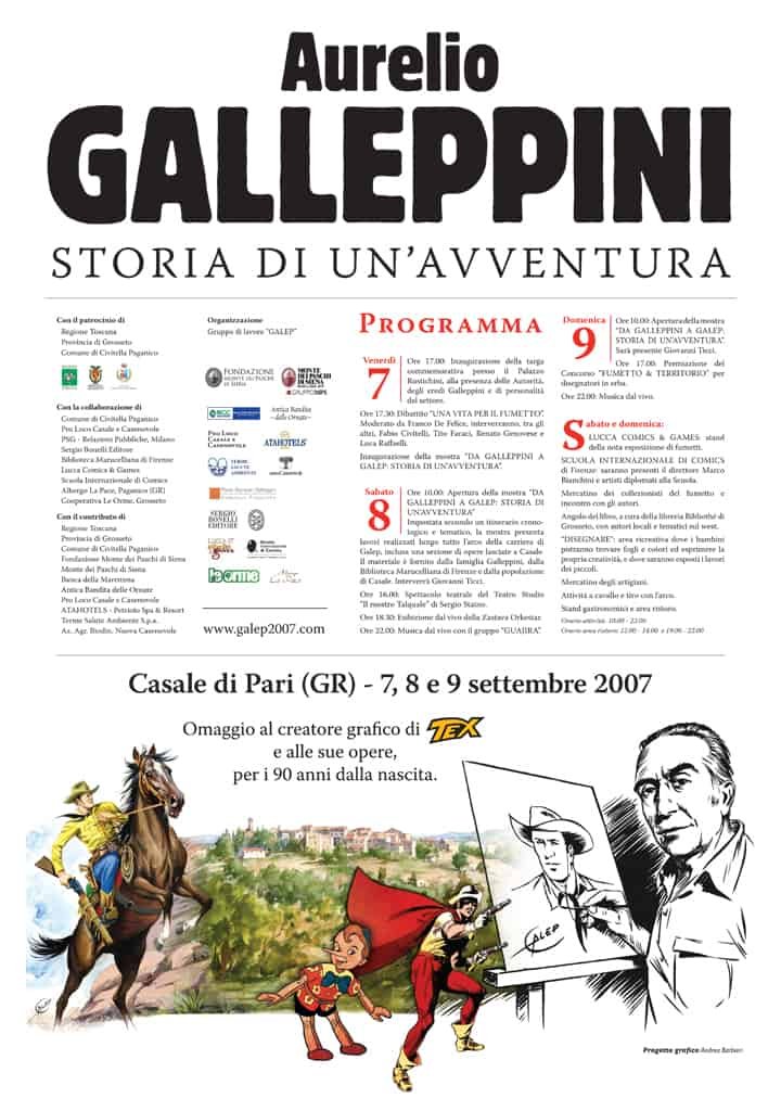 Galleppini, una vita per l'avventura - Casale di Pari (GR), 2007