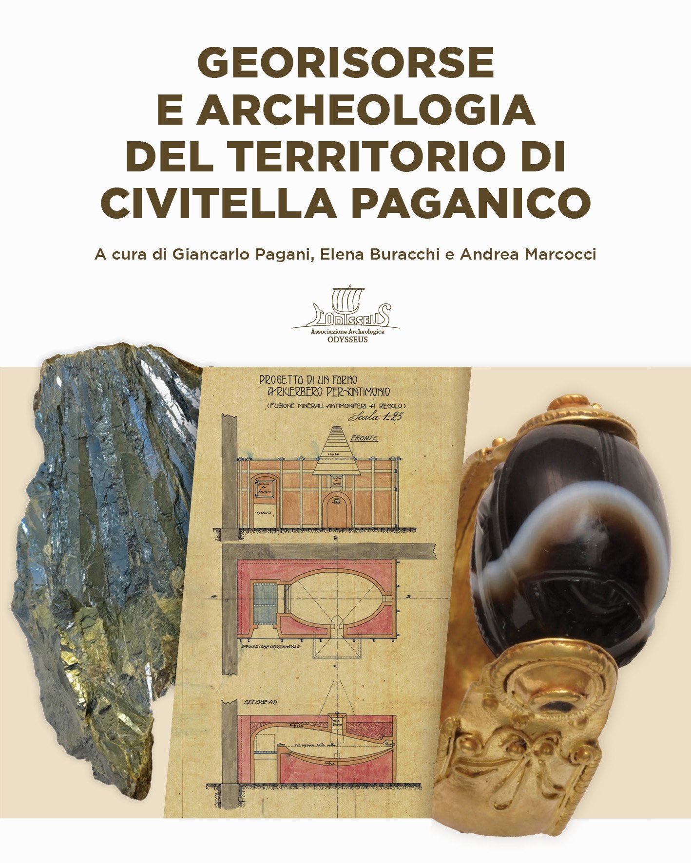 Copertina del volume "Georisorse e Archeologia del territorio di Civitella Paganico"